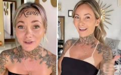 Truth about TikTok star behind viral ‘tan lines tattoo’ trend sparks outrage as experts sound alarm