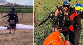 Felix Baumgartner’s Widow Shares Footage of Fatal Paraglider Flight in Heartbreaking Tribute