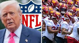 Donald Trump Threatens to Halt Multi-Billion Dollar Deal if NFL Team Doesn’t Change Its Name Back