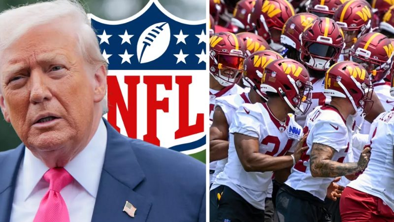 Donald Trump Threatens to Halt Multi-Billion Dollar Deal if NFL Team Doesn’t Change Its Name Back