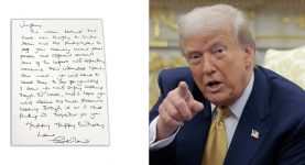 Shocking new claim that Trump is in Epstein’s birthday book after disturbing letter he allegedly wrote revealed