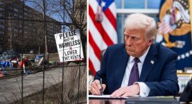 People ‘terrified’ as Trump signs new executive order on homelessness that could have a devastating impact