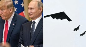 Trump Makes Shocking ‘Power Move’ and Flies Nuclear Bombers Over Putin’s Head at Meeting