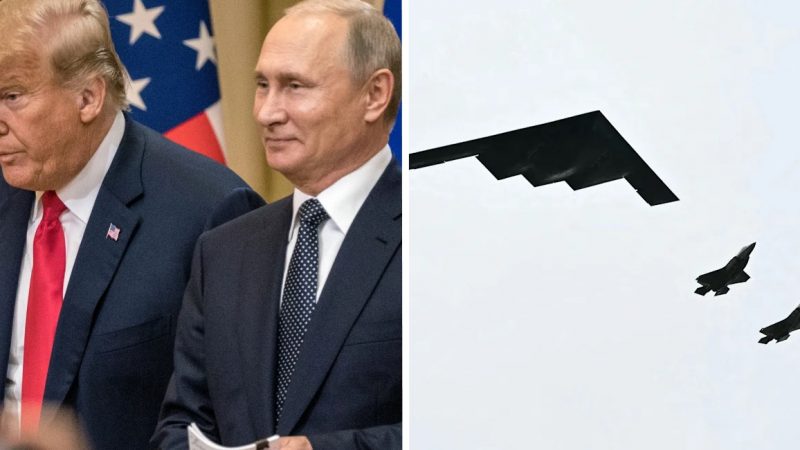 Trump Makes Shocking ‘Power Move’ and Flies Nuclear Bombers Over Putin’s Head at Meeting