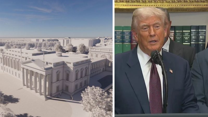 Trump Unveils Lavish $200M Expansion: White House Ballroom, Relocation of First Lady’s Offices, and Historic Renovation Plans