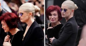 Emotional Sharon Osbourne Spotted with Rarely Seen Daughter at Ozzy’s Funeral Procession