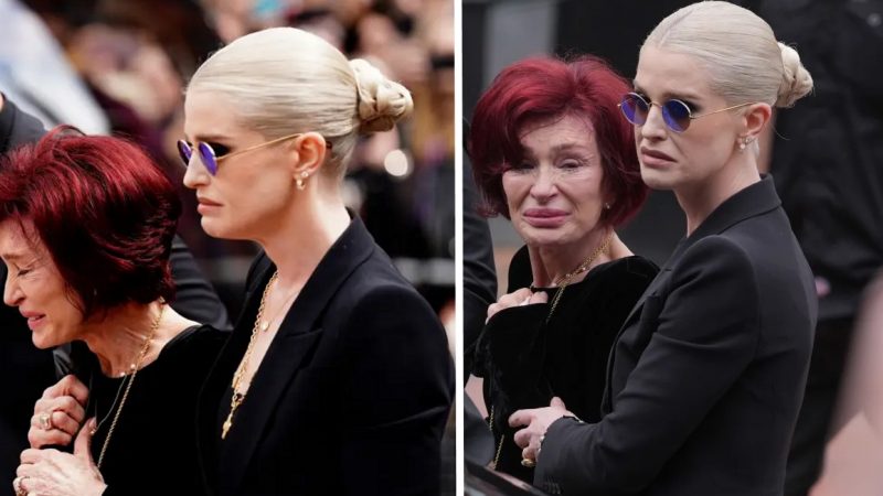 Emotional Sharon Osbourne Spotted with Rarely Seen Daughter at Ozzy’s Funeral Procession