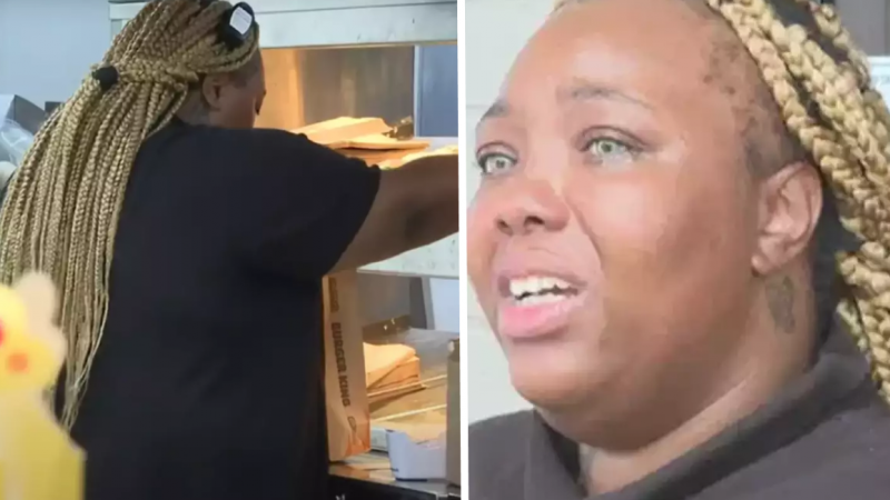 Burger King Employee Who Went Viral Running Entire Store for 12 Hours Alone Reveals She’s Now Been Fired