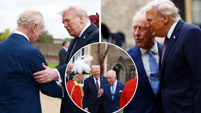 Trump Sparks Backlash After Breaking Royal Etiquette Again While Greeting King Charles