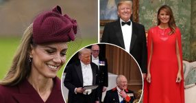 Trump’s Bold Four-Word Remark to Kate Middleton During State Visit With Melania Revealed