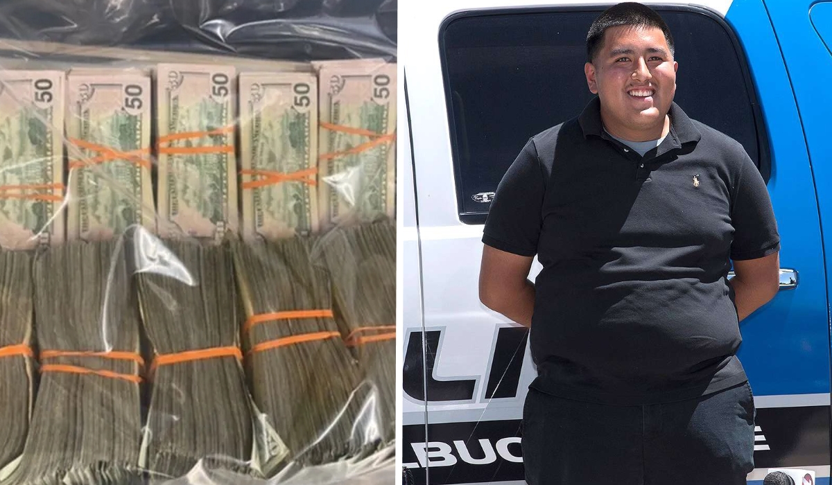 Teen Finds $135,000 in Cash Next to ATM, Returns It to Police — and Gets Just $1,500 Reward