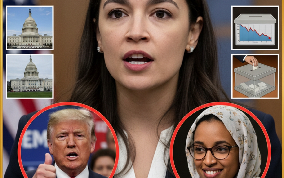 AOC Ignites Online Firestorm After Highlighting New Polls Showing Trump Sliding With Voters — “He’s Less Popular Than Ever”