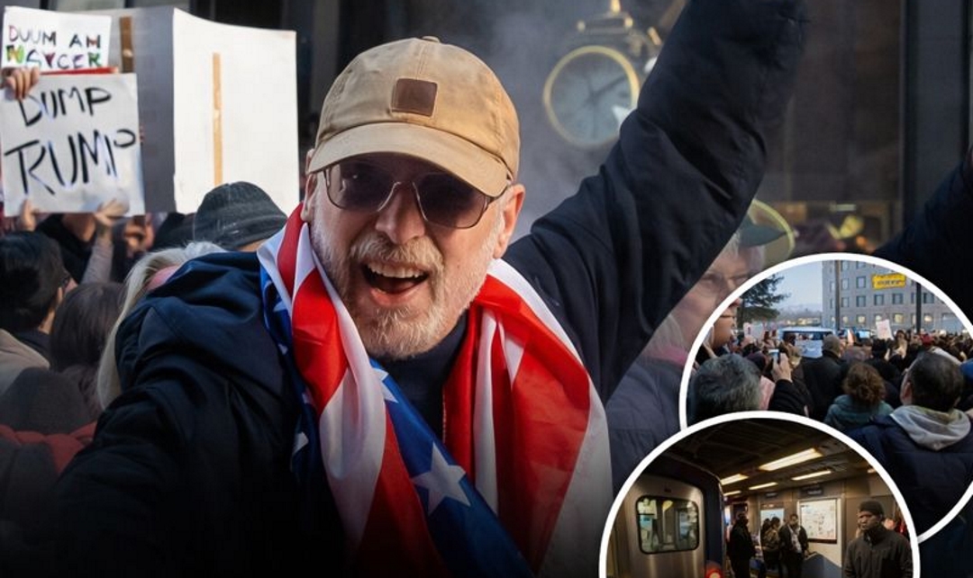 Tens of Thousands in New York Walk Out in Coordinated Protest as Anger Boils Over