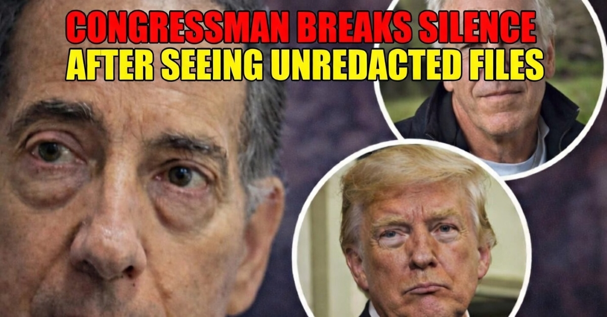 Lawmaker Claims Trump’s Name Appears Repeatedly in Unredacted Epstein Records