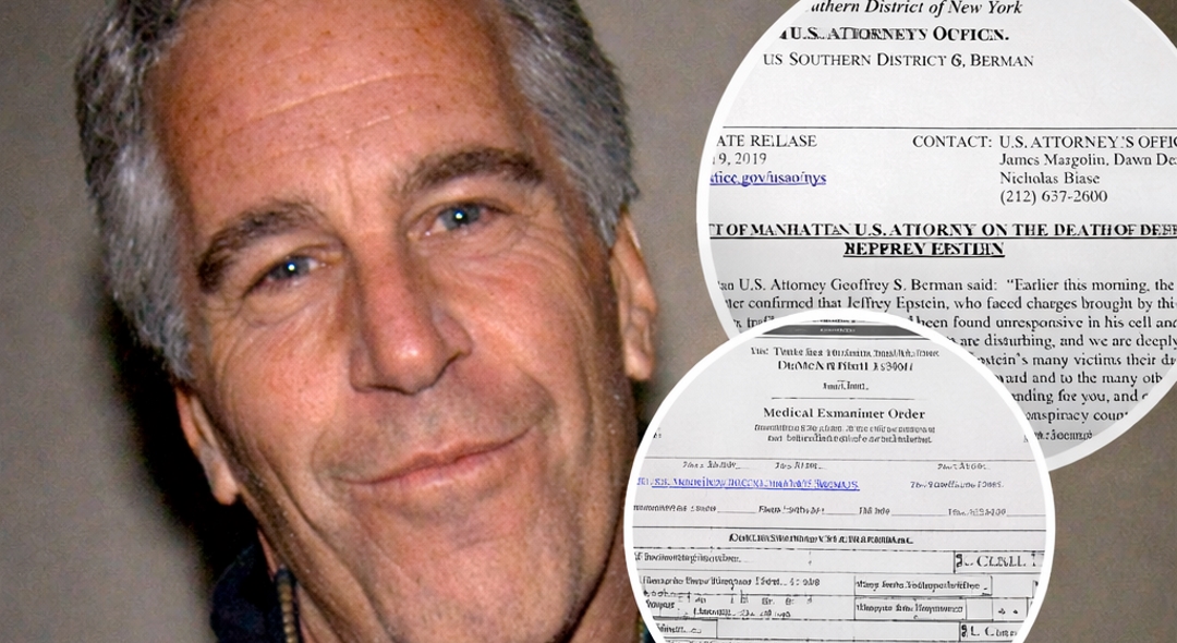 Newly Released Records Show Epstein’s Death Was Logged a Full Day Before His Official Time of Death