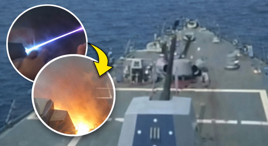 Footage of a U.S. Naval Laser System Sparks Debate About the Future of Modern Warfare